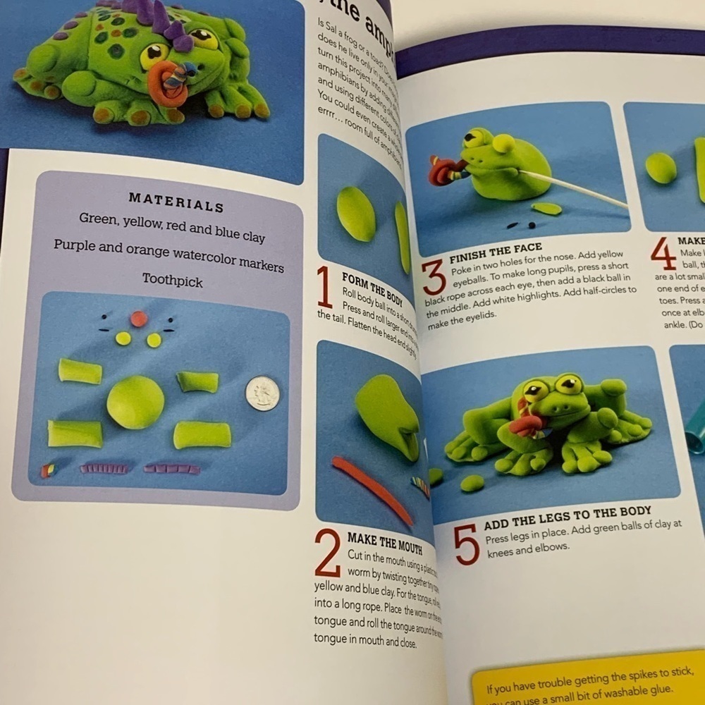 Crazy Clay Creatures by Maureen Carlson Paperback Book - Picture 11 of 11